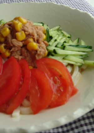 ☆夏にはこれだ！サラダうどん★-レシピのメイン写真