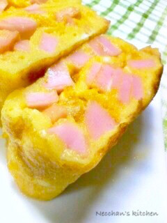 甘じょっぱい♪ソーセージ卵焼き☆朝食に-レシピのメイン写真