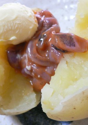 じゃがバターには塩辛を乗せて♡-レシピのメイン写真