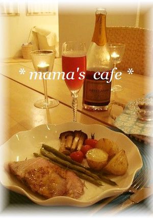 ローストポークのハニーマスタードソース*-レシピのメイン写真