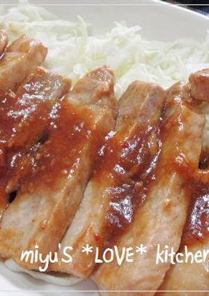 男飯✿ガツンッ!!!とんてき-レシピのメイン写真