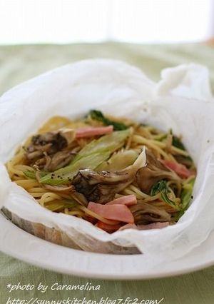 レンジで＊きのことセロリのパスタ-レシピのメイン写真