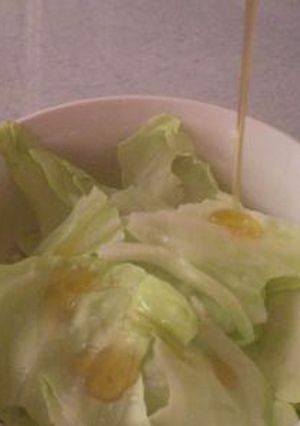 簡単おつまみキャベツのごま油和え-レシピのメイン写真