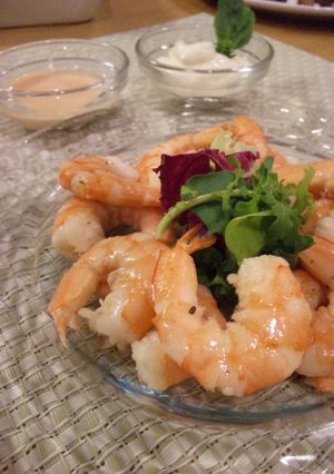 海老のワイン蒸し（上手に作るコツ）-レシピのメイン写真