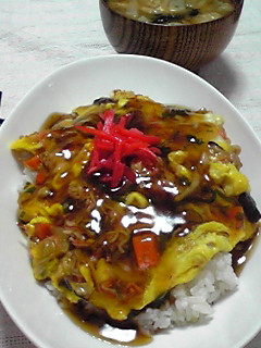甘酸っぱいトロトロ卵の天津飯-レシピのメイン写真