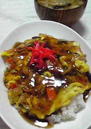甘酸っぱいトロトロ卵の天津飯-レシピのメイン写真