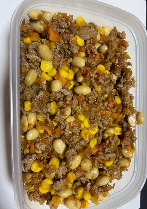 そぼろご飯（名古屋市給食）-レシピのメイン写真