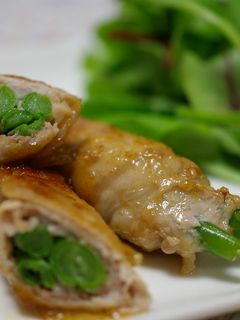 甘辛♪いんげんの豚肉巻き-レシピのメイン写真