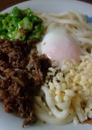 夏はコレ！肉うどん♪-レシピのメイン写真