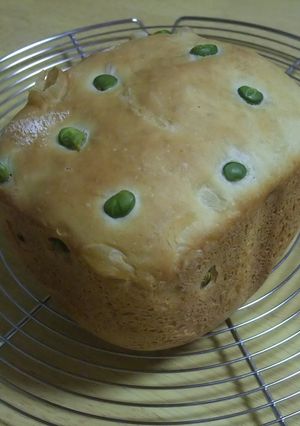 HB☆枝豆チーズ食パン-レシピのメイン写真