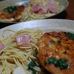 รูปของ 豆腐ハンバーグ∞大葉あんかけソース∞
