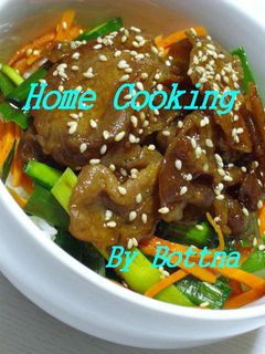 豚肉&にらのスタミナ丼-レシピのメイン写真