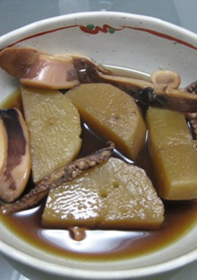 圧力鍋で簡単！いかと大根の煮物-レシピのメイン写真