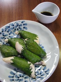 巻いて焼くだけ*しそ巻きささみ-レシピのメイン写真