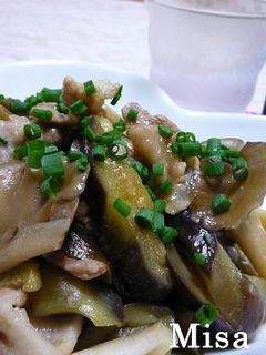 豚肉となすのオイスター炒め煮-レシピのメイン写真