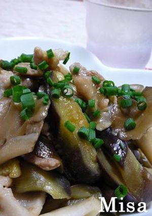豚肉となすのオイスター炒め煮-レシピのメイン写真