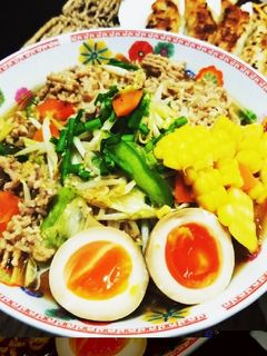 くせになる!美味し〜ピリ辛味噌ラーメン!-レシピのメイン写真