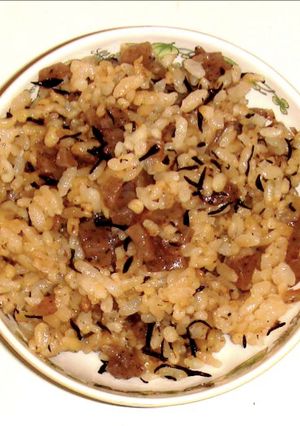 麦こんにゃくひじきご飯 ★ ダイエット-レシピのメイン写真