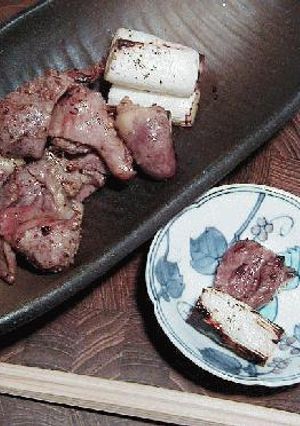 原了郭の黒七味風味で　砂肝とハツの味噌漬け-レシピのメイン写真