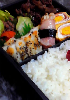 ＊お弁当＊たらのバジル焼き＊-レシピのメイン写真