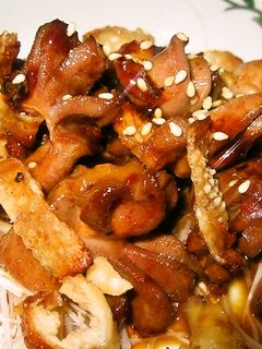 砂肝と鶏皮のピリ辛炒め-レシピのメイン写真