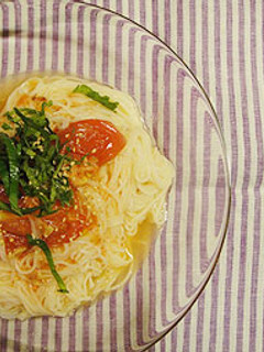 エスニックトマトそうめん-レシピのメイン写真