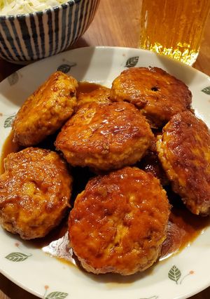 鶏胸挽肉と豆腐のつくね-レシピのメイン写真