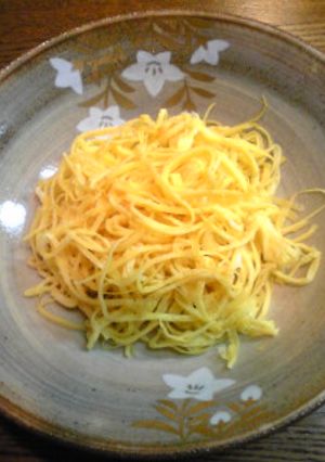 卵焼き器で♪長さの揃った錦糸卵-レシピのメイン写真