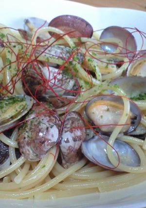 ヘルシーあさりパスタ-レシピのメイン写真