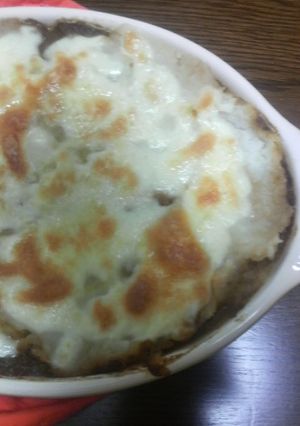 簡単残ったカレーでグラタン風-レシピのメイン写真