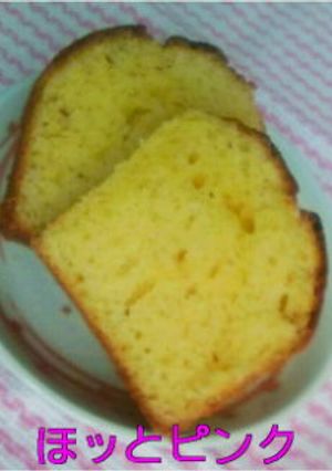 計量ｽﾌﾟｰﾝで作る簡単パウンドケーキ-レシピのメイン写真