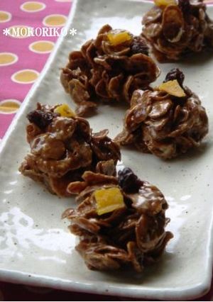 簡単☆バレンタイン♪チョコフレークボール-レシピのメイン写真