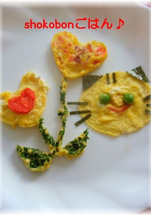 キャラ弁に☆レンジで簡単☆うす焼き卵☆-レシピのメイン写真