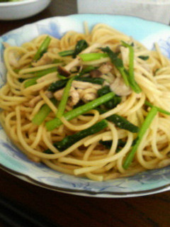 オリーブオイル DE 和風パスタ-レシピのメイン写真