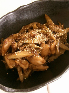 ☆お弁当に♪ごぼうとささみの土佐煮風☆-レシピのメイン写真