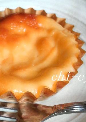 小さな小さな ベイクドチーズケーキ-レシピのメイン写真
