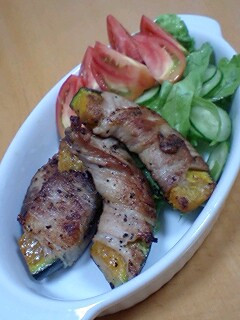かぼちゃの肉巻き-レシピのメイン写真