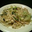 昆布茶で節約もやしと青梗菜!