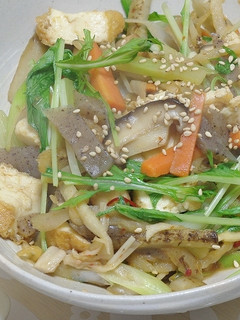 厚揚げと、ごぼうの味噌きんぴら風☆-レシピのメイン写真