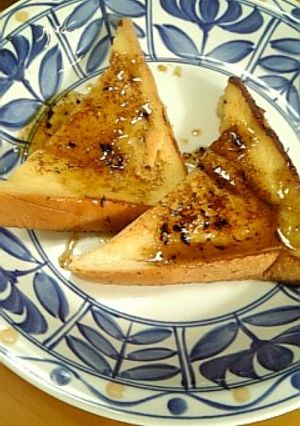 バニラアイスで簡単フレンチトースト-レシピのメイン写真