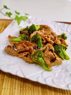 牛肉とブロッコリーのオイマヨ炒め-レシピのメイン写真