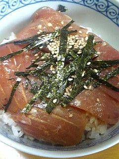まぐろがトロに丼^^-レシピのメイン写真