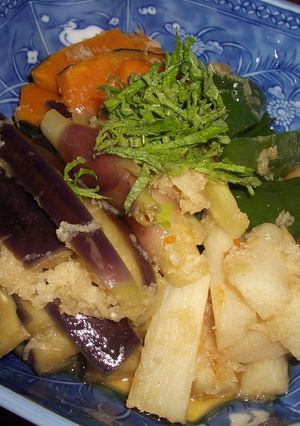揚げ野菜のおろし煮-レシピのメイン写真
