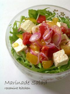 トマトとお豆腐のマリネサラダ-レシピのメイン写真