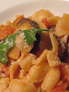 ナスのトマトソースパスタ-レシピのメイン写真