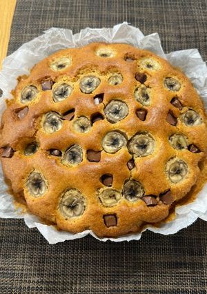 チョコとバナナのシナモンケーキ-レシピのメイン写真