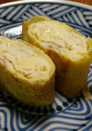 スライスチーズ入り卵焼き　お弁当のおかず-レシピのメイン写真