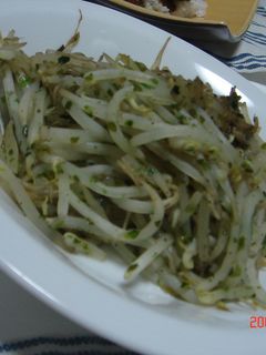 もやしの青海苔炒め~♪-レシピのメイン写真