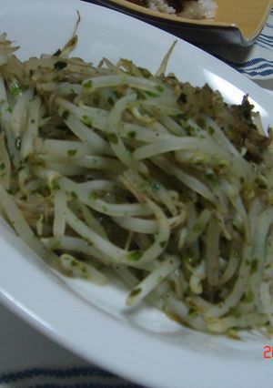 もやしの青海苔炒め~♪-レシピのメイン写真