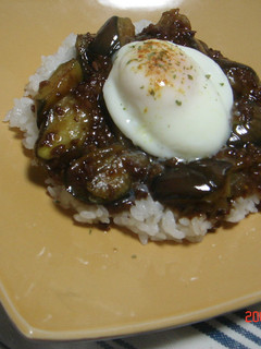 煮汁活用♪ トミー③のマーボーナス丼☆-レシピのメイン写真